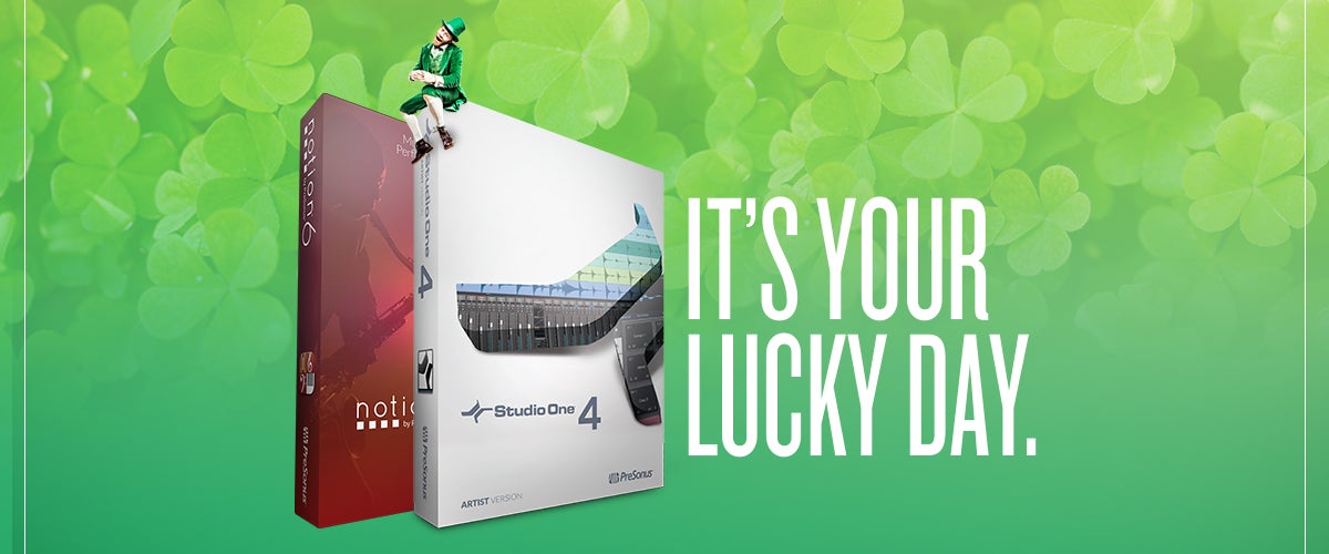 PreSonus Celebrate St. Patrick's Day for a Week!