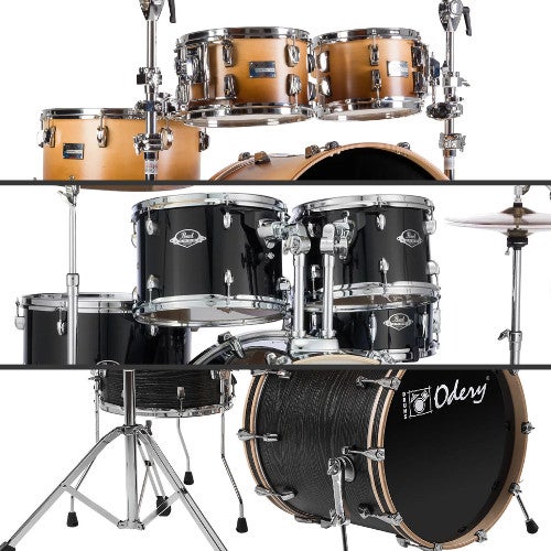 4. Hoe bevestig ik een tom-tom trommel aan het drumstel?