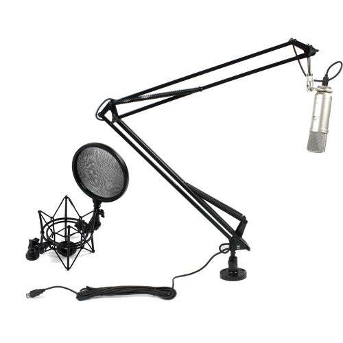 Which accessories are there for USB microphones?